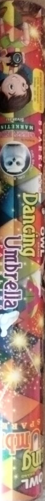 inba Crackers Dancing UMBRELLA Fancy Spinning Sparklers